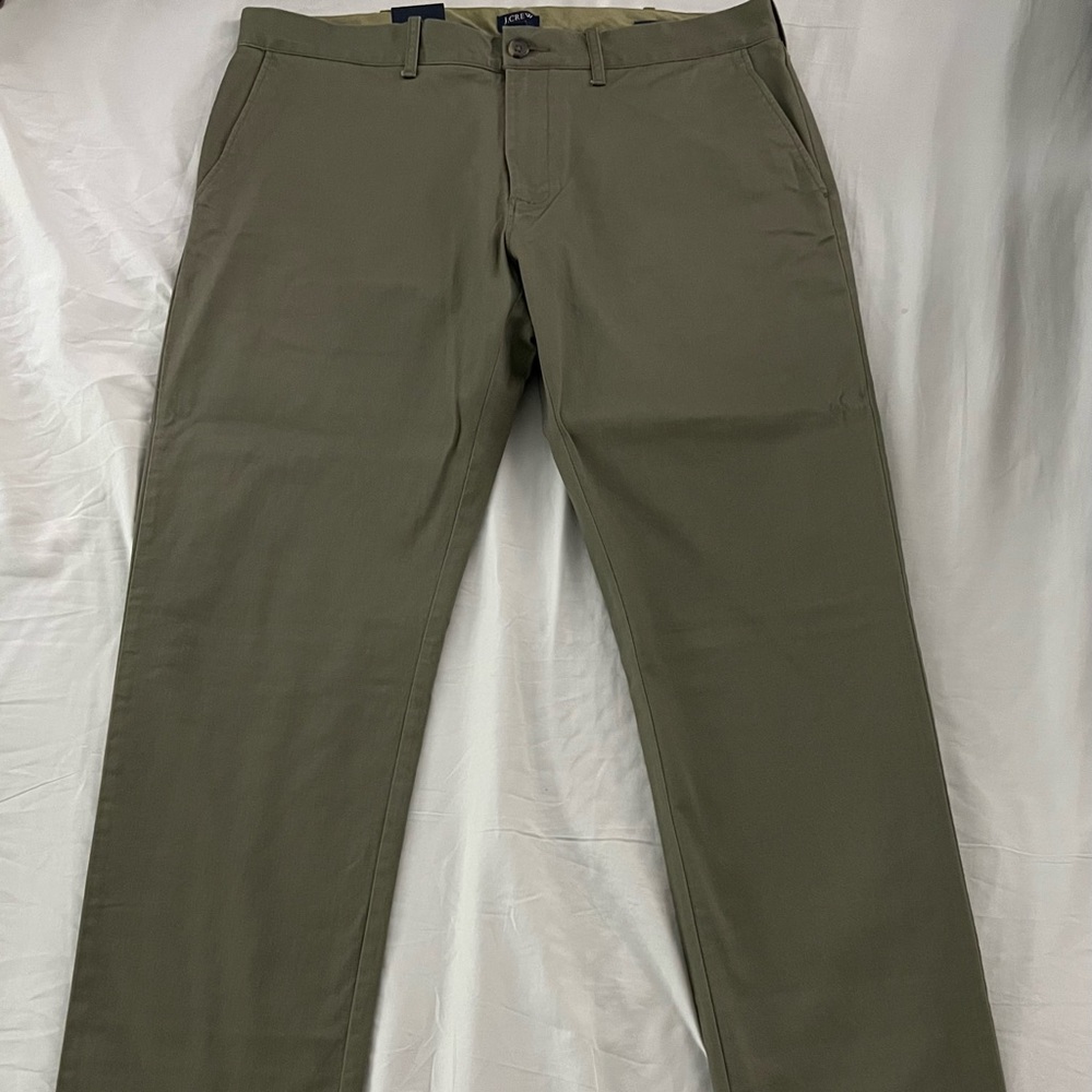 J. Crew Slim Olive Green Pants 34x34